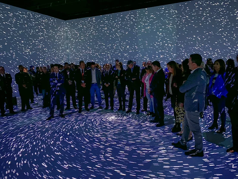 Pièces audiovisuelles immersives dans le Centre de l’Isla de la Cerámica