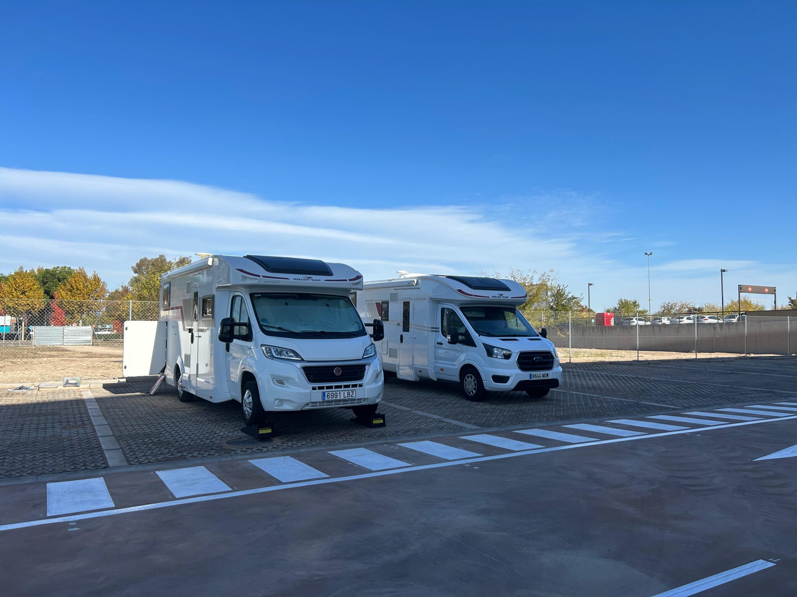 New service area for motorhomes