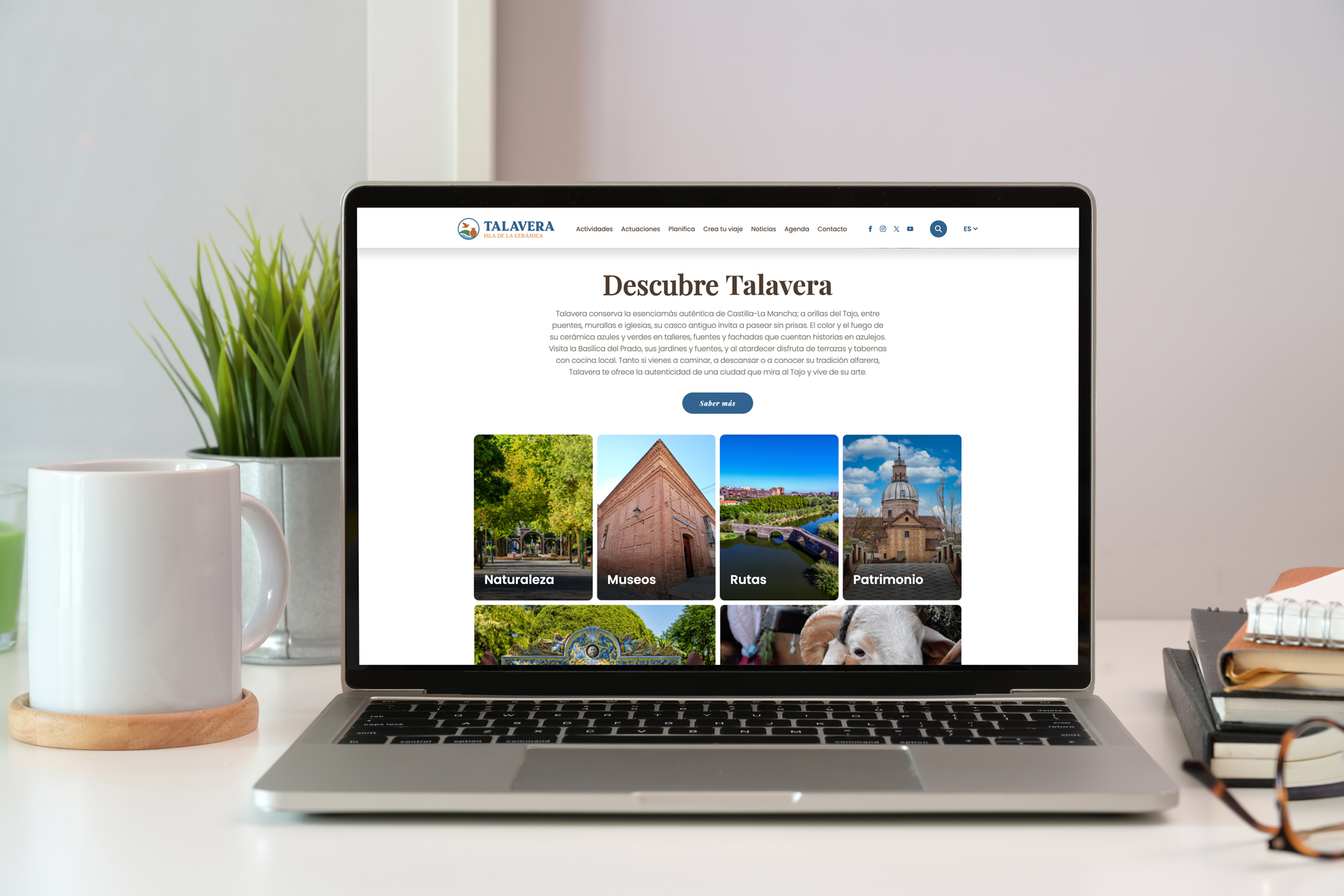 Nueva web del centro isla de la cerámica